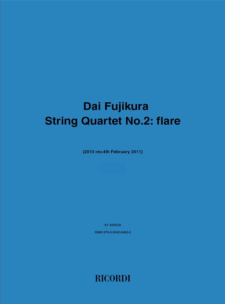 Flare - String Quartet Nr. 2